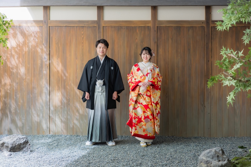 屋内庭園でのスタジオ撮影！