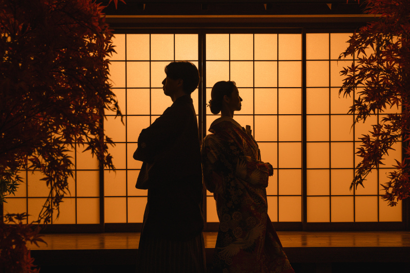 夕日ライティング