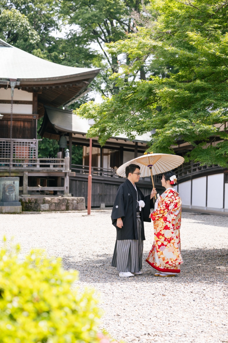 神社に移動して