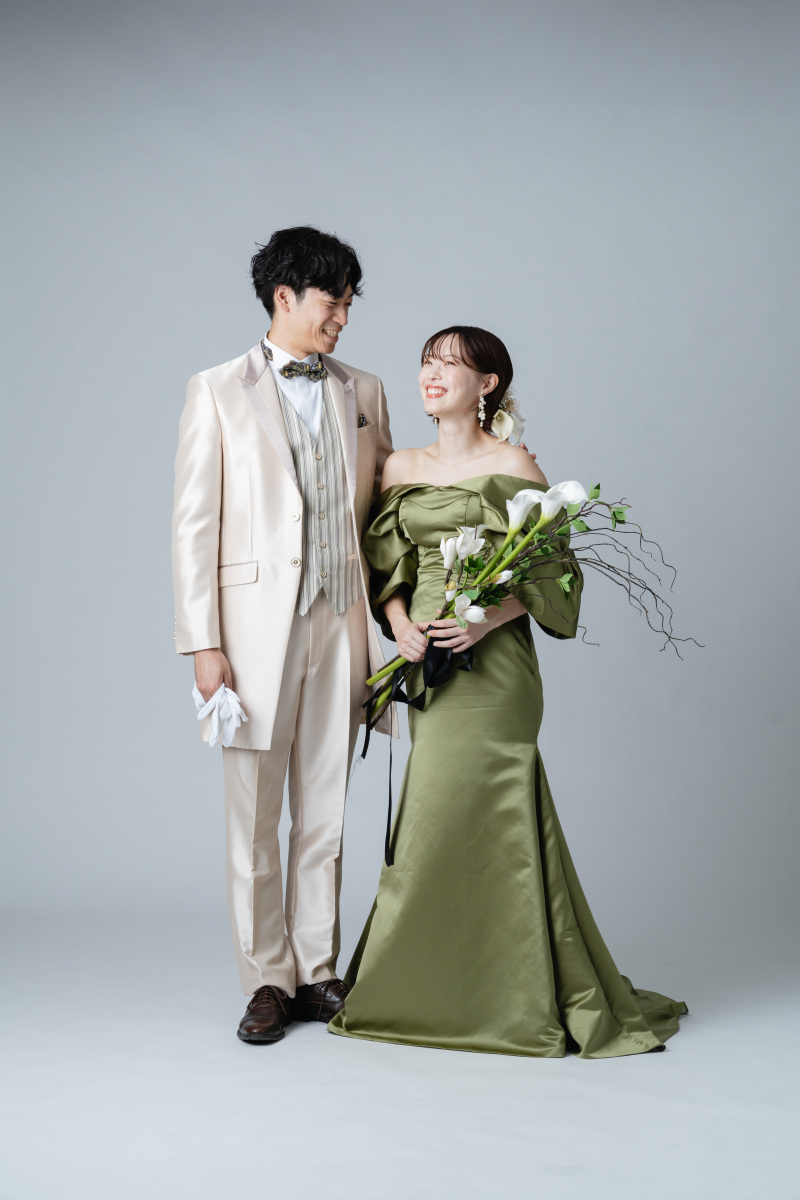 かっちりポージング