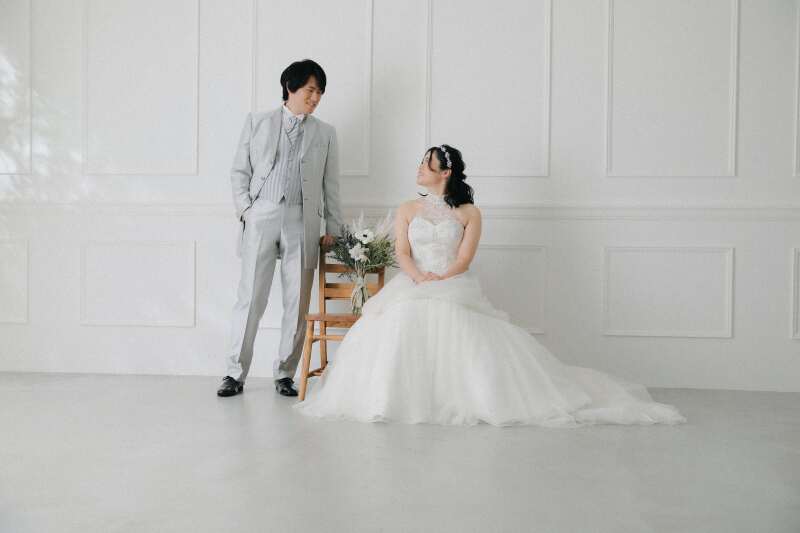 洋装のハウススタジオ