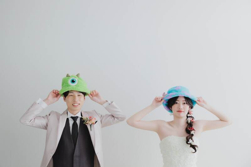 最後はとっても可愛く