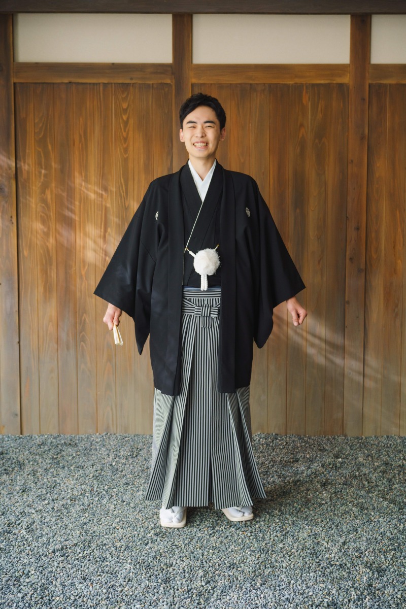 新郎様のソロカット