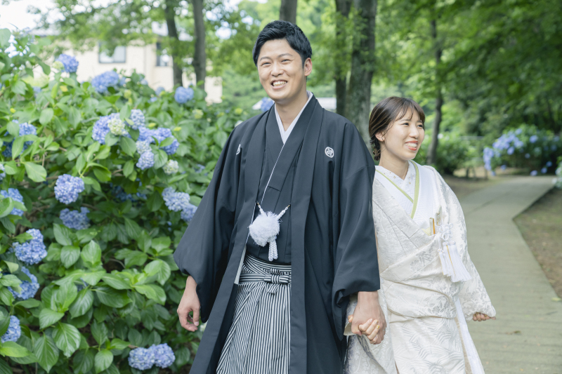 紫陽花の季節になりましたね