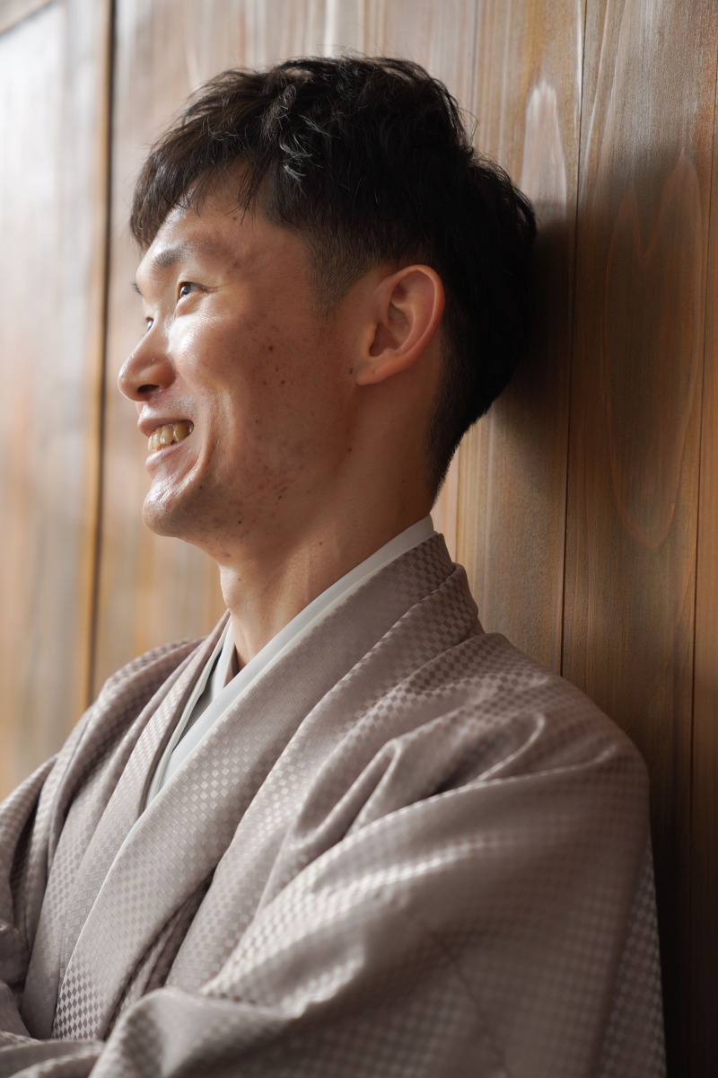 新郎様のソロカット！