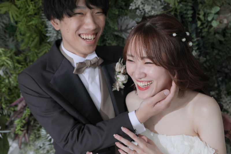 おふたりの自然な姿を