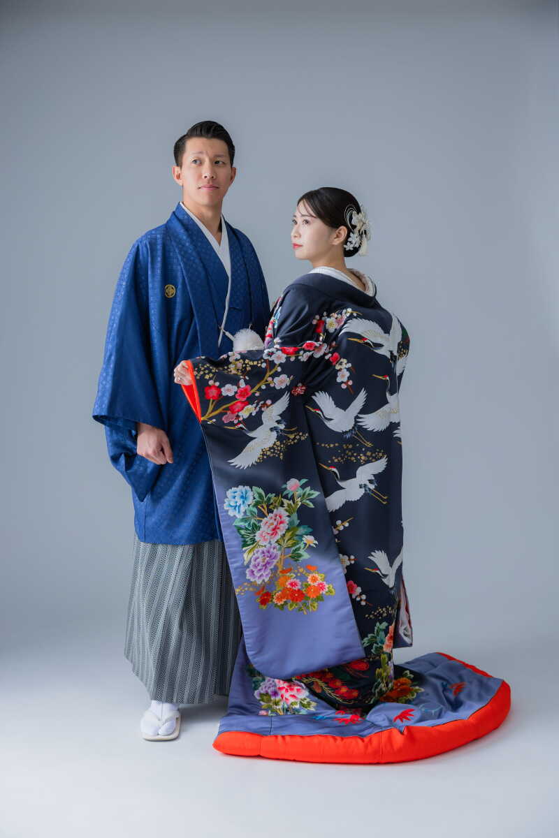 後ろ姿も凛々しく