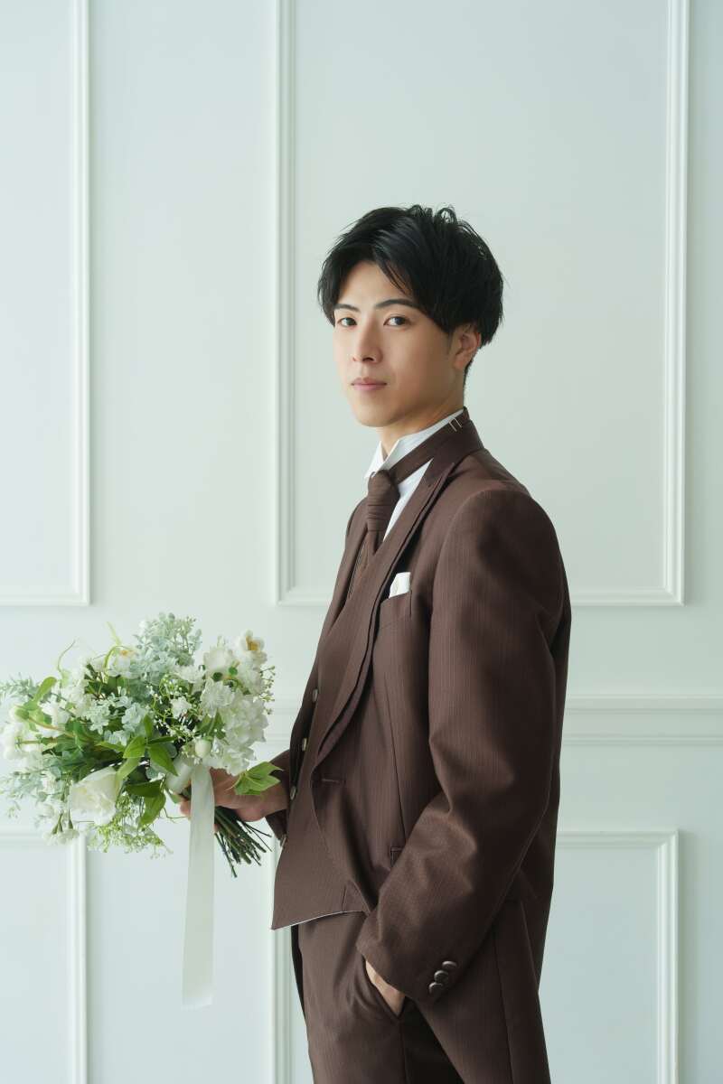 ご新郎様のソロカット