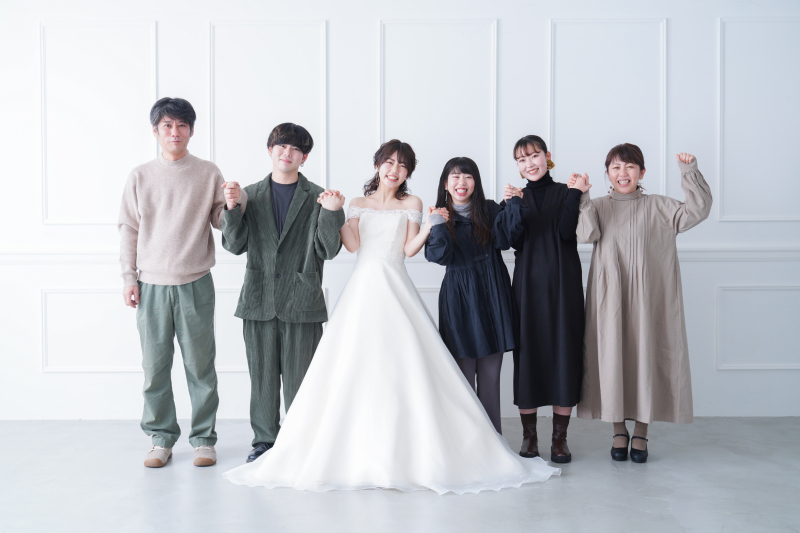 新婦様のご家族と・・・