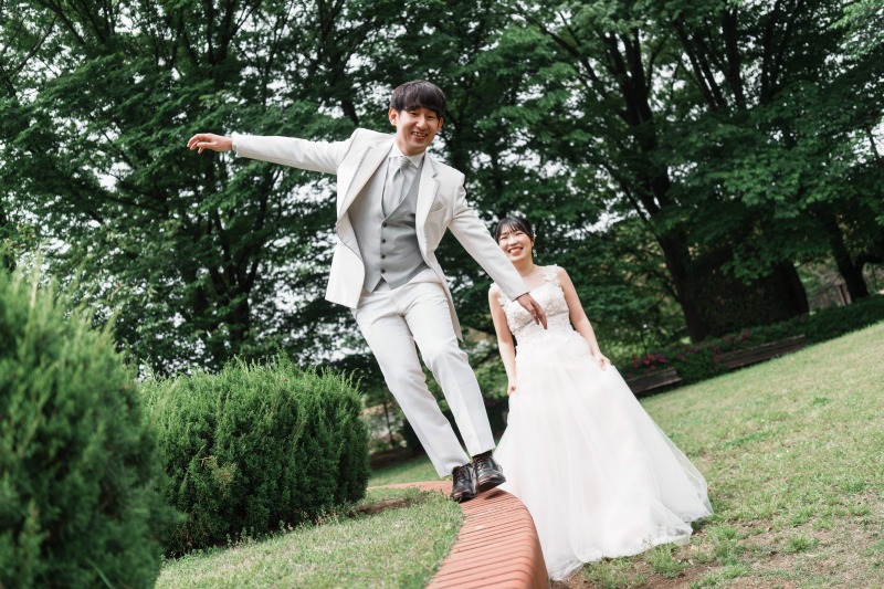 遊びながらの一枚も