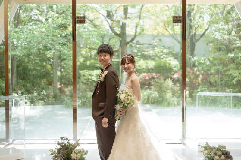 チャペルでの撮影