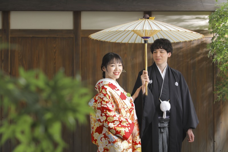 洋装から和装へ