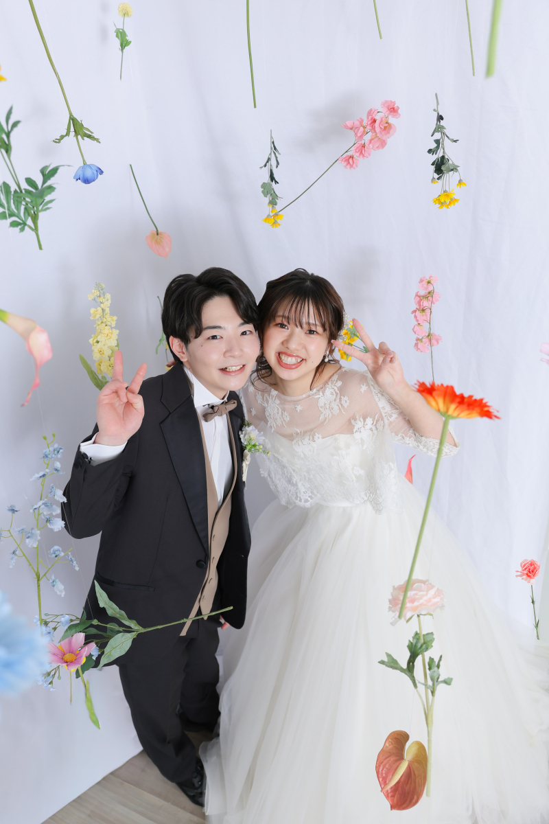 ラストはピースで!