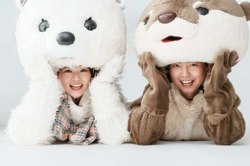 ゴロンと寝転がって！