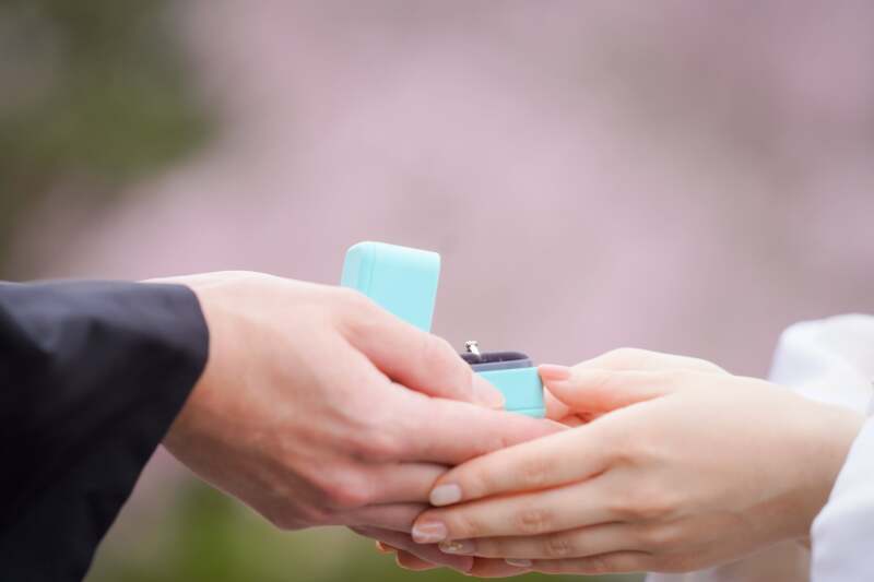 思い出の指輪と