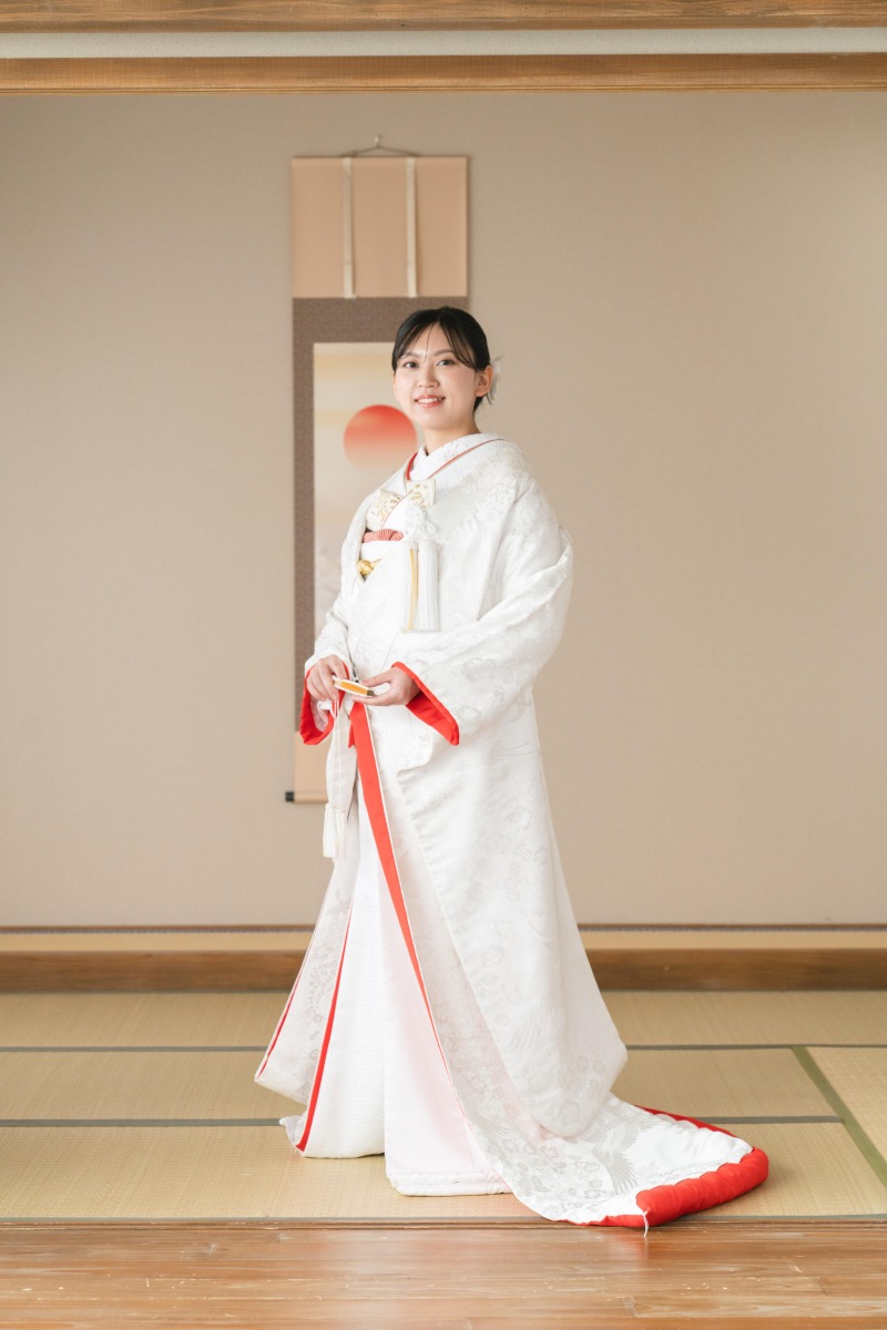 新婦様のソロカット