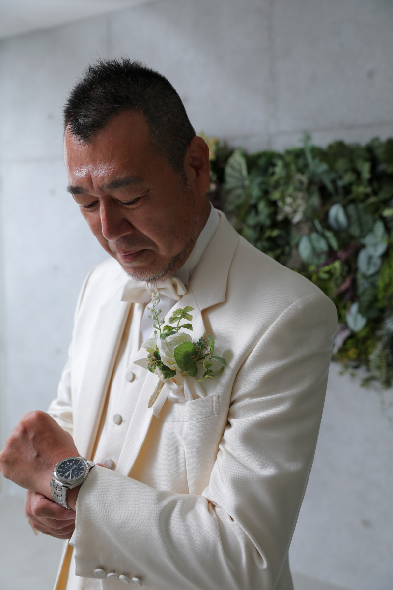 ご新郎様ソロカット