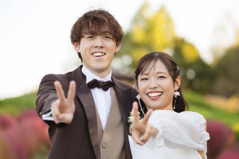 最後はピースで!!