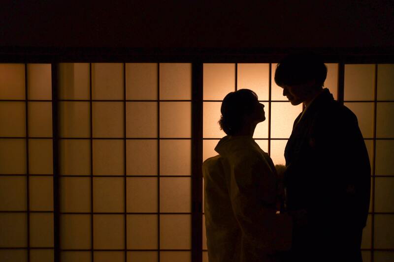 シルエットのお写真も