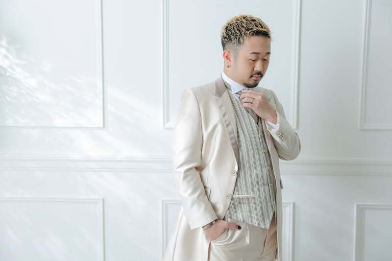 新郎さんのソロカット