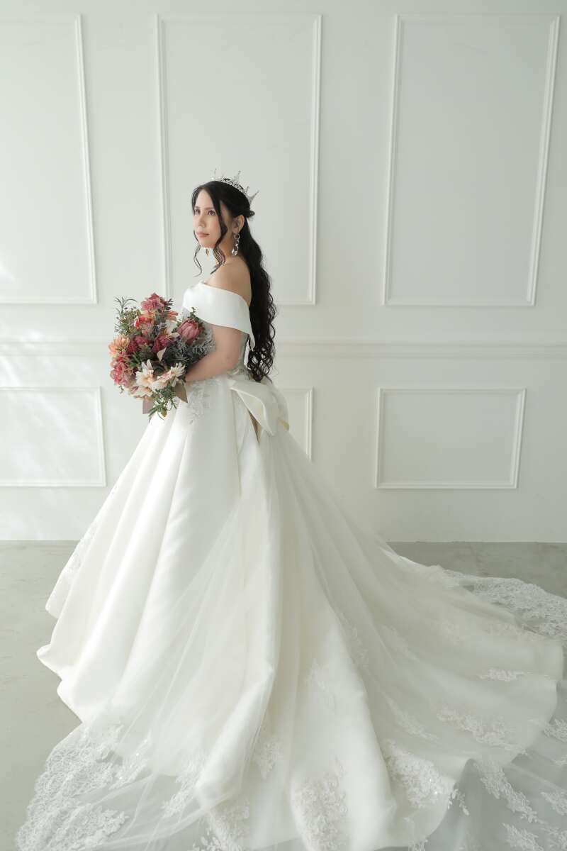 後ろ姿も綺麗に！