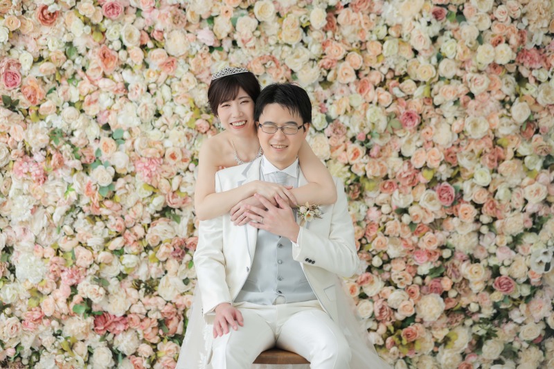 一面お花の背景で