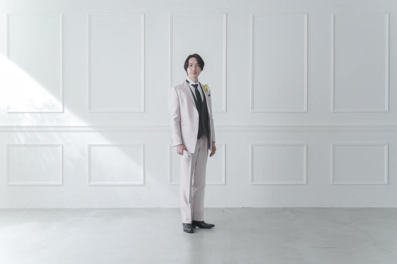 新郎様のソロカット