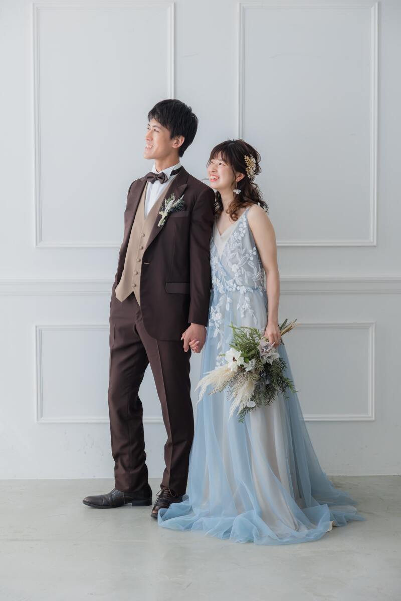 洋装にお着替えして