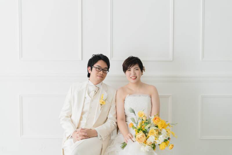 洋装での撮影開始！