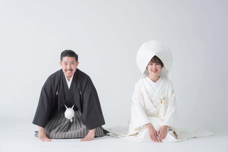 正座お辞儀ショットは