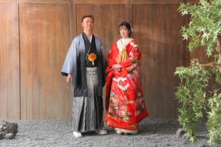 屋内庭園スタジオ撮影