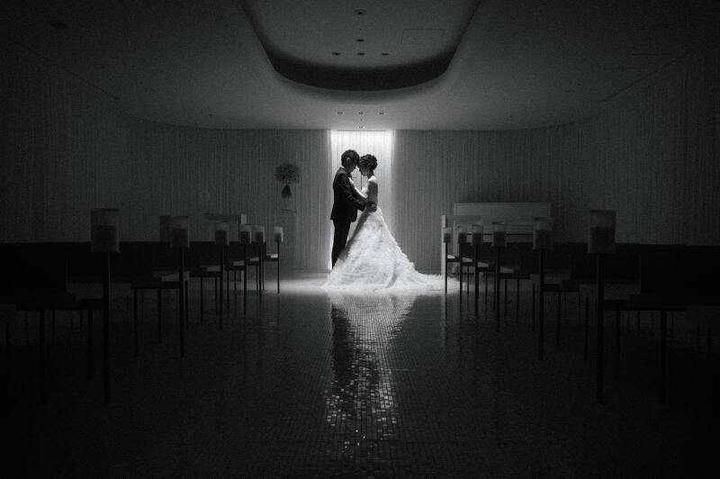 前撮りでチャペルフォト！