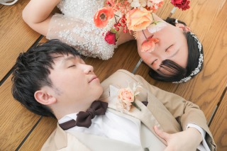 洋装ハウススタジオで可愛さ全開！