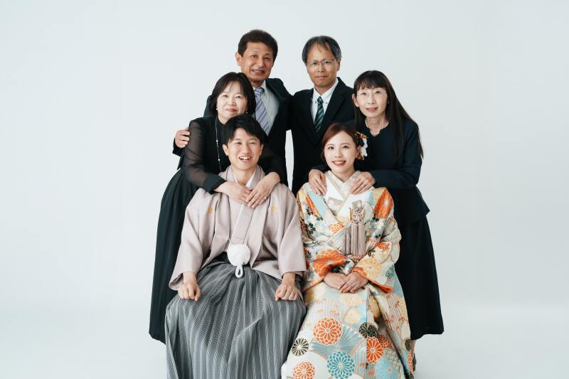ご家族さんとの集合写真