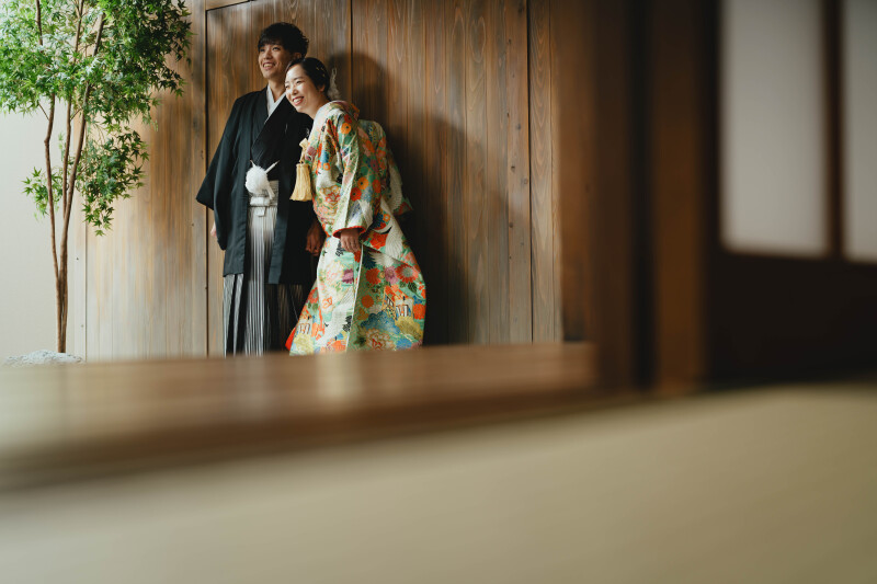 2人の時間を切り取るように