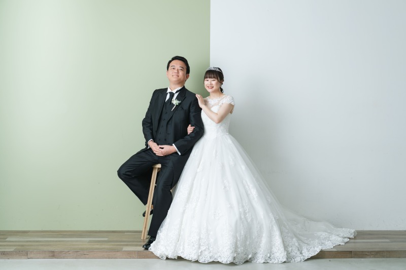 洋装で雰囲気チェンジ