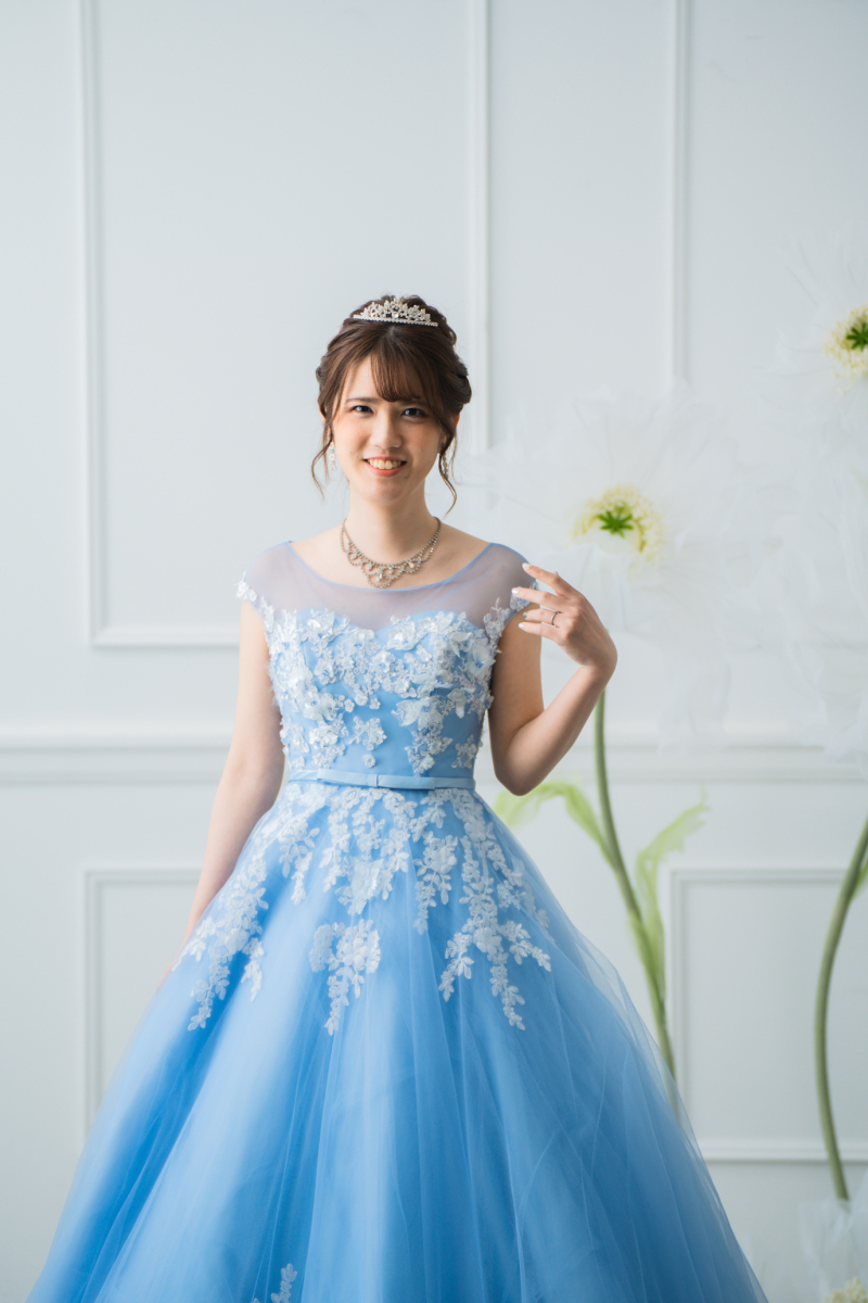 ドレスを変えて