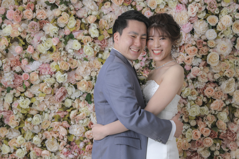 大宮店といえばお花背景...☆