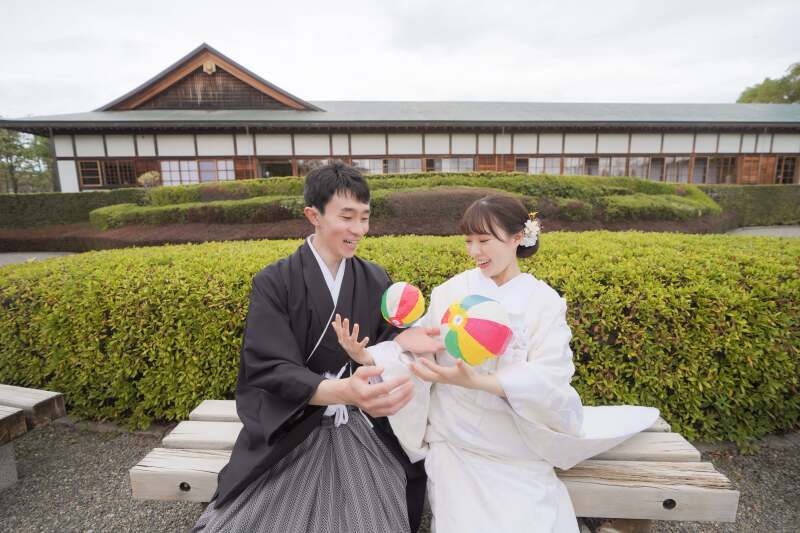 最後は紙風船で！