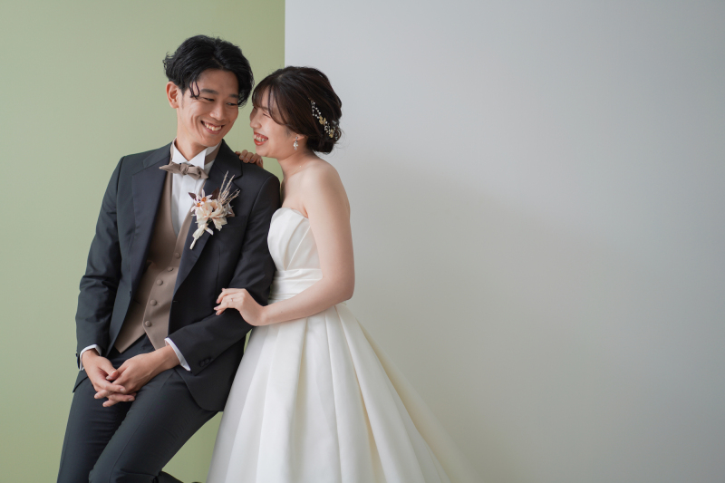 2人寄り添って…