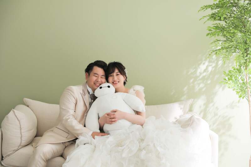 スタジオでおふたりらしさを写真にしませんか?