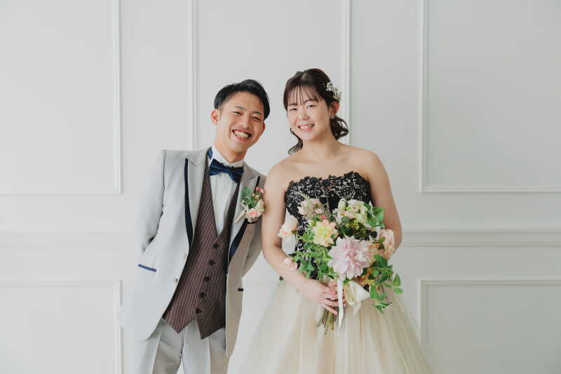 カラードレスでの撮影！