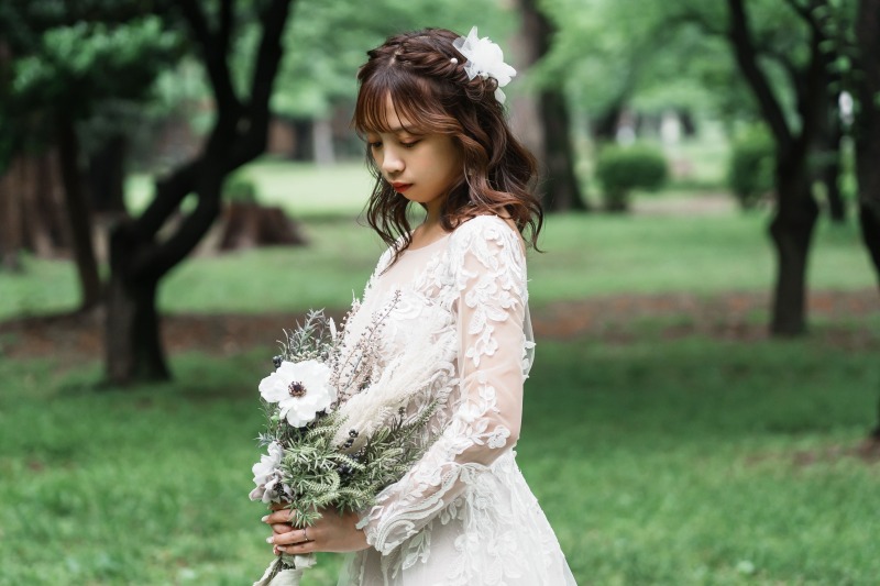 ご新婦様のソロカット