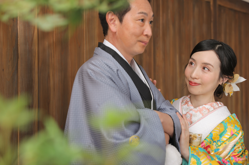 新婦様の表情