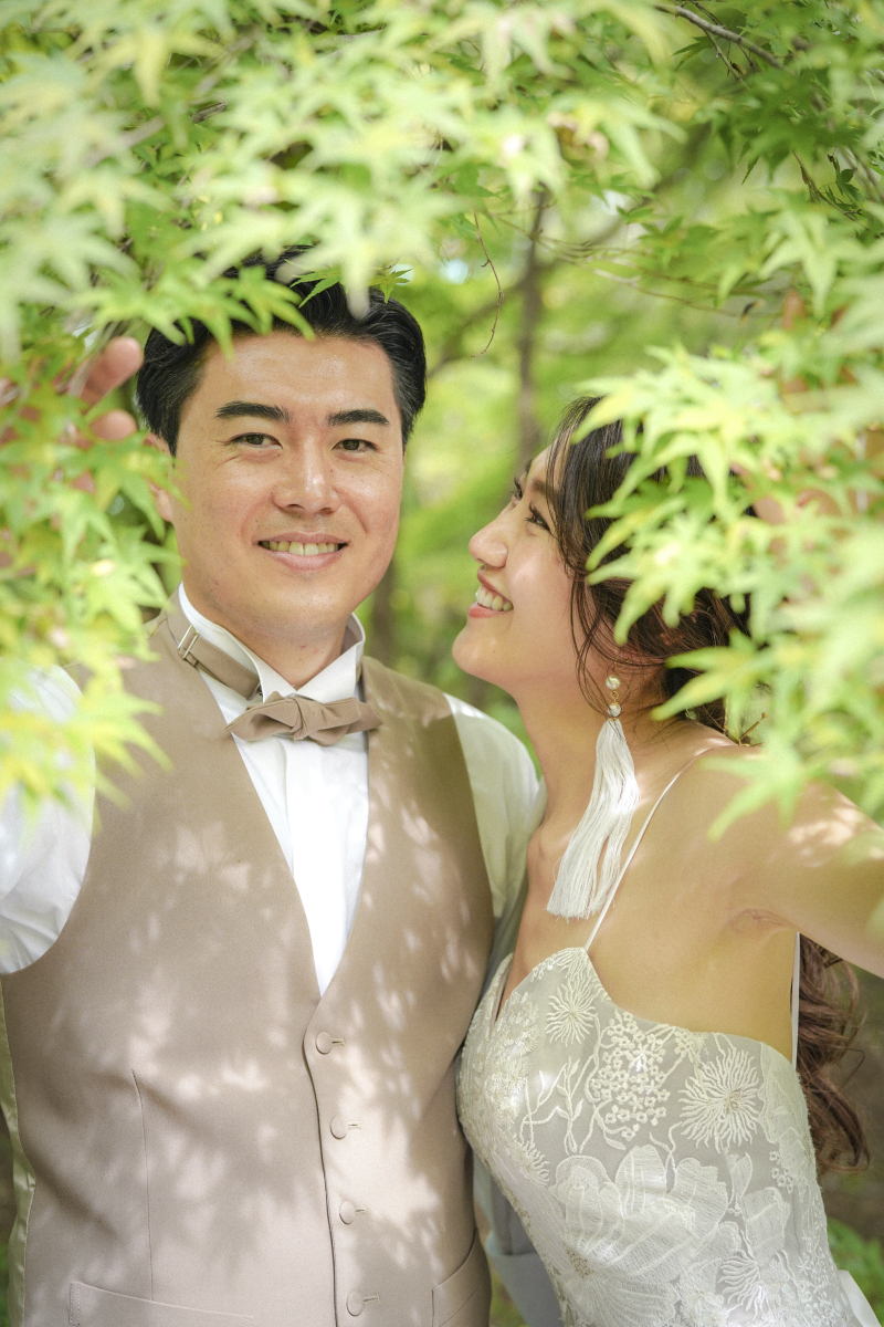 もみじのカーテンで♪