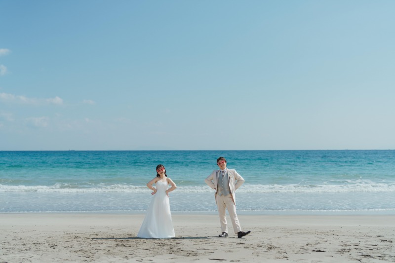 海でも撮影しましょう！