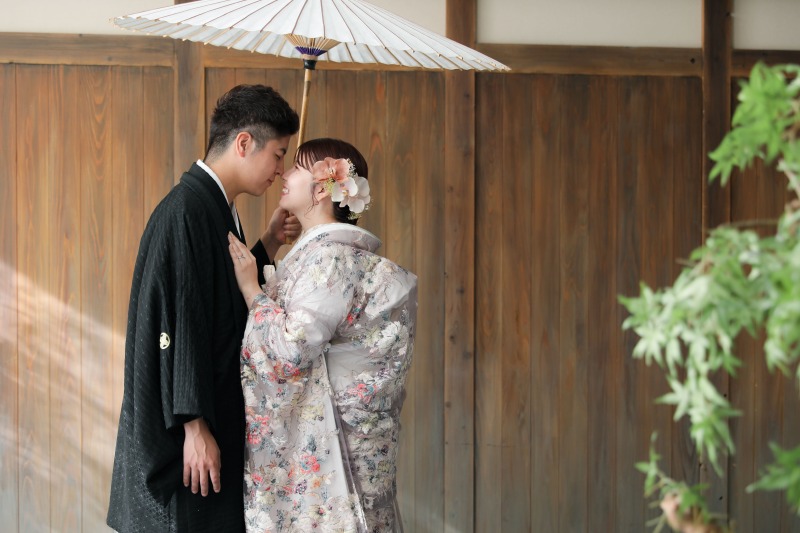 お鼻をくっけて