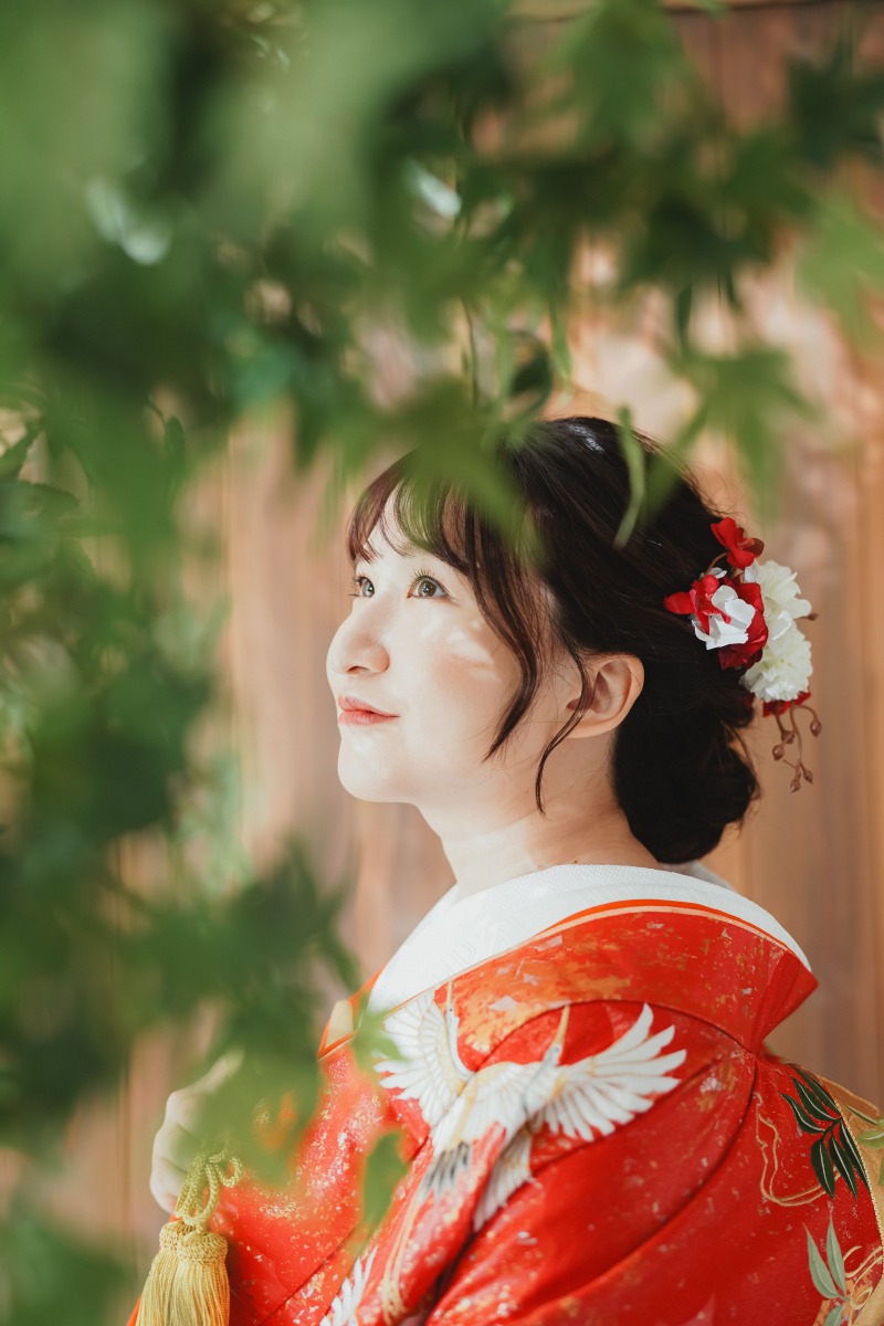 新婦様のソロカット