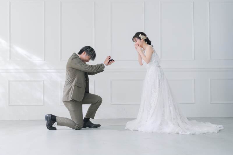 プロポーズの瞬間も...！