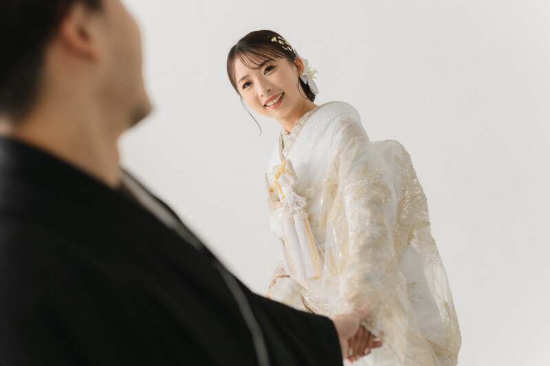 新婦様の表情もとっても素敵です！